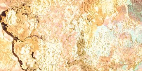 A Backdrop of Vibrant Colors, Texture, and Gold Elements 스톡 일러스트