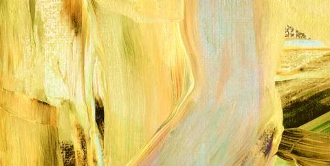 A Backdrop of Vibrant Colors, Texture, and Gold Elements Stock Illustration