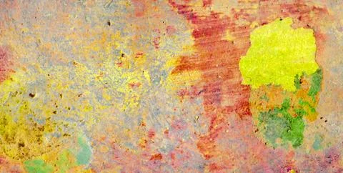 A Backdrop of Vibrant Colors, Texture, and Gold Elements Stock Illustration