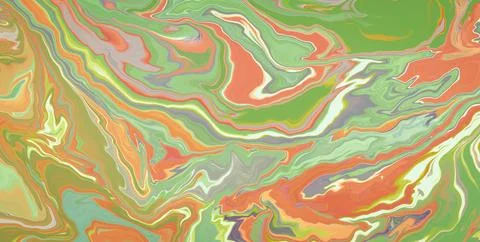 A Backdrop of Vibrant Colors, Texture, and Gold Elements Stock Illustration