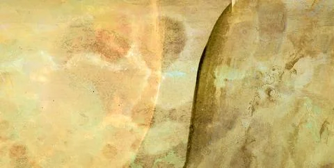 A Backdrop of Vibrant Colors, Texture, and Gold Elements Stock Illustration