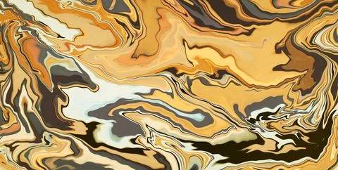A Backdrop of Vibrant Colors, Texture, and Gold Elements Illustrazione stock