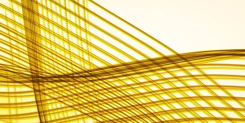 A Backdrop of Vibrant Colors, Texture, and Gold Elements Stock Illustration
