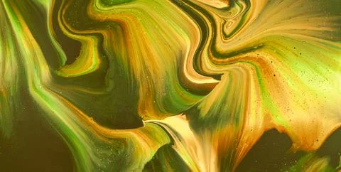 A Backdrop of Vibrant Colors, Texture, and Gold Elements Stock Illustration