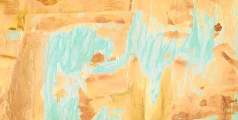 A Backdrop of Vibrant Colors, Texture, and Gold Elements Stock Illustration