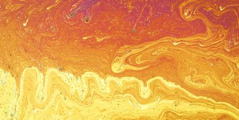 A Backdrop of Vibrant Colors, Texture, and Gold Elements イラスト素材