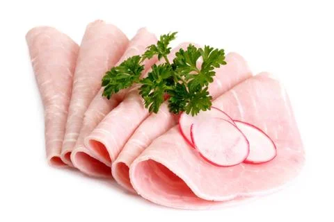 Backed ham Stock Photos