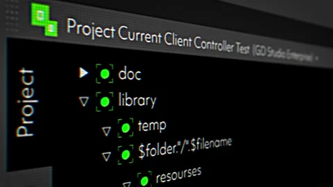 Backend Test Software Stock Footage 300989656
