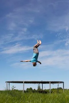 Backflip Stock Photos