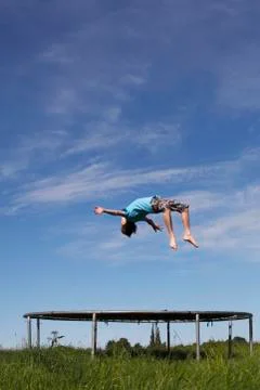 Backflip Stock Photos