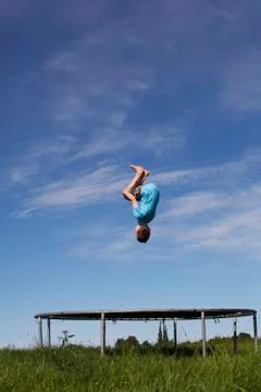 Backflip Stock Photos