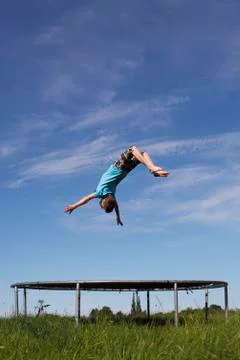 Backflip Stock Photos