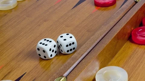 Backgammon Board Video stock 168575931