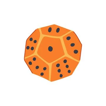 Backgammon dice cartoon vector illustration Stock Illustration