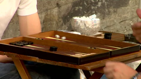 Backgammon Stock Footage 48237357