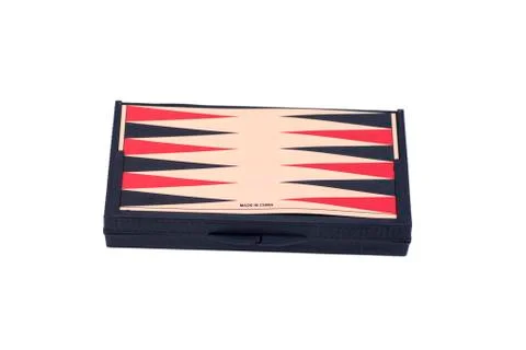 Backgammon Game Board isolated on white background 写真素材