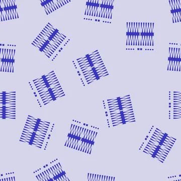 Backgammon game board table glyph seamless pattern Stock Illustration