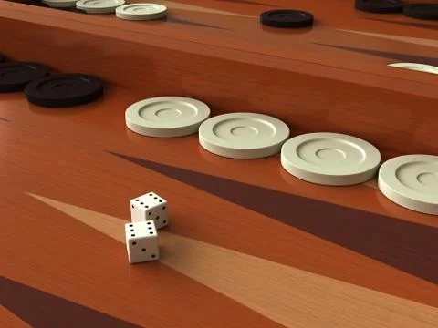 Backgammon Stock Illustration