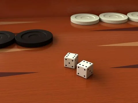 Backgammon Stock Illustration