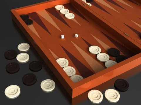 Backgammon Stock Illustration