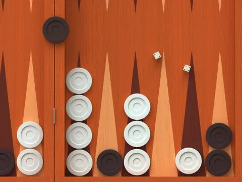 Backgammon Stock Illustration