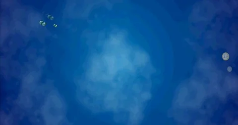 Backgorund Dollars And Euros Floating Stock Footage 108914149
