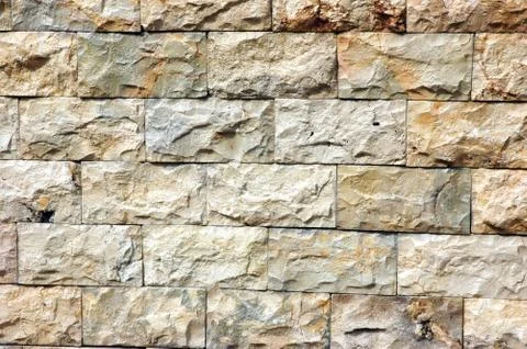 Background 0f stone wall texture Stockfoto's