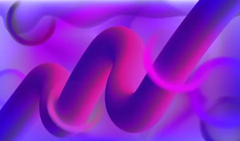 Background with 3D Art Creative Fluids. 스톡 일러스트