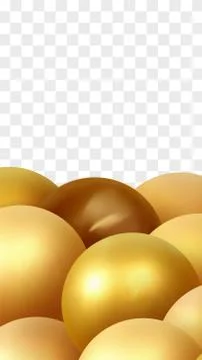 Background with 3d balls. Round Sphere of geometric objects, pearl made of me 스톡 일러스트