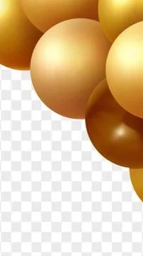 Background with 3d balls. Round Sphere of geometric objects, pearl made of me Stock Illustration