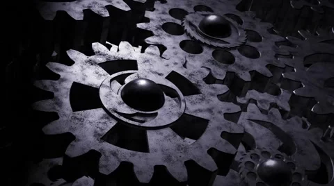 Background 3D gear Video stock 67087341