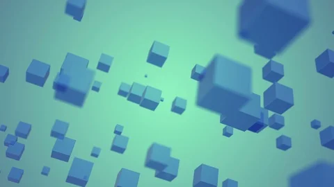 Background 3d rendering  cubes geometric polygonal. Stock Footage 107022465