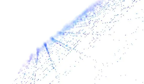 Background abstract with ai tech data and digital technology blue. 3d big cyber Stock Illustration