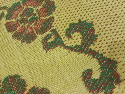 Background of abstract and unique patterned mats 스톡 사진