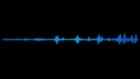 Background with abstract animated sound ... | Stock Video | Pond5