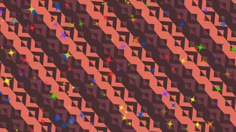 Background Abstract Animation Loop Pattern Motion Design Video Modern Texture 4K Video stock 283174443