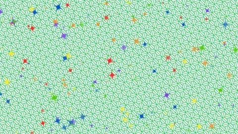 Background Abstract Animation Loop Pattern Motion Design Video Modern Texture 4K Stock Footage 283174471