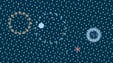 Background Abstract Animation Loop Pattern Motion Design Video Modern Texture 4K Stock Footage 283175367