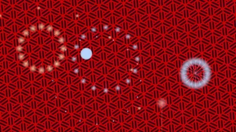 Background Abstract Animation Loop Pattern Motion Design Video Modern Texture 4K Stock Footage 283175587