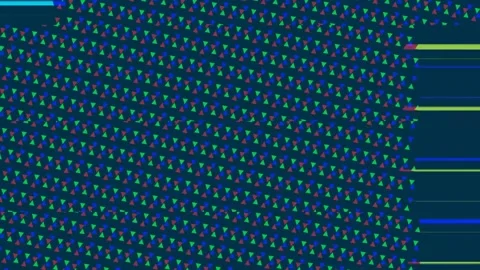 Background Abstract Animation Loop Pattern Motion Design Video Modern Texture 4K Stock Footage 283177174