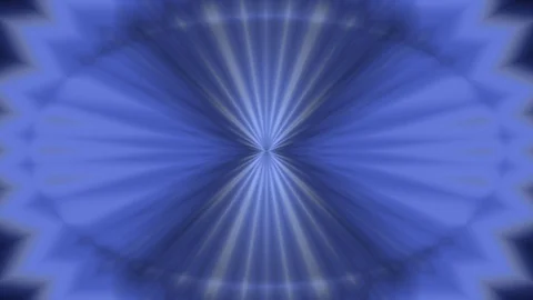Background abstract animation seamless looping kaleidoscope motion blue Stock Footage 126259631