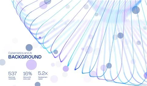 Background abstract artificial with ai light digital for futuristic speed Stock Illustration