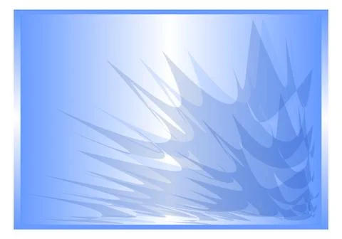 Background abstract blue rays Illustrazione stock
