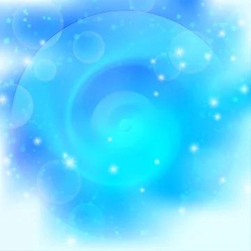 Background, abstract bright blue Stock Illustration