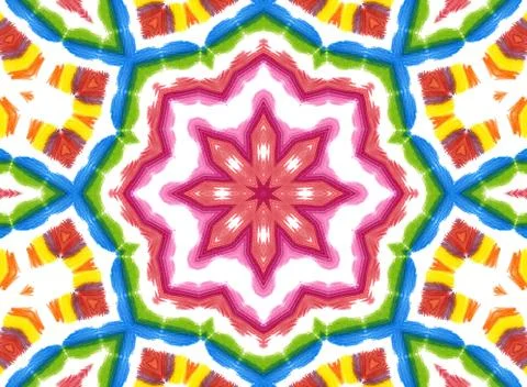 Background with abstract bright color pattern Illustrazione stock