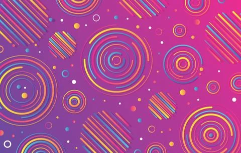 Background-abstract-circle-background 库存插图