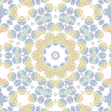 Background with abstract color pattern on white Stock Illustration
