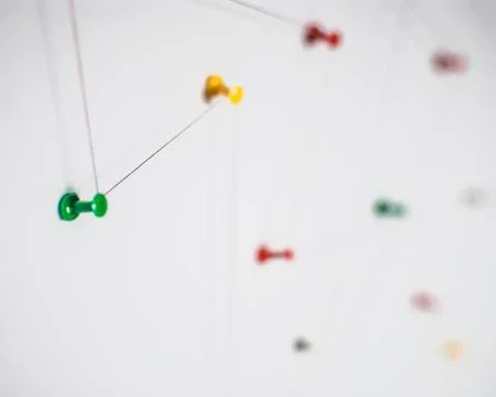 Background. Abstract concept (idea) of network, social media, internet, teamw Stock Photos