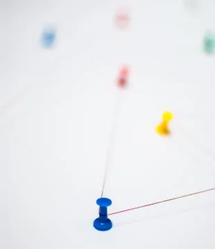 Background. Abstract concept (idea) of network, social media, internet, teamw Stock Photos