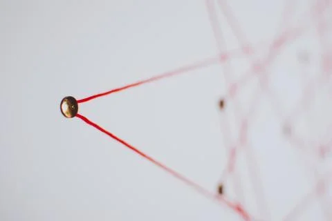 Background. Abstract concept (idea) of network, social media, internet Stock Photos